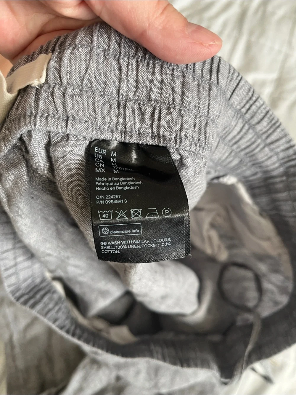 H&M lightweight linen